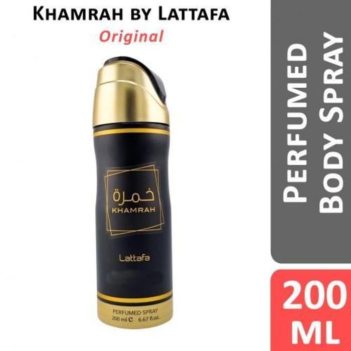 Lattafa Khamrah body spray deodorant unisex 200ml