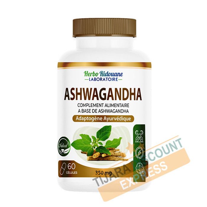 Vrai nature ashwagandha Suppléments naturel/ le bien-être intellectuel et physique/30 gélules