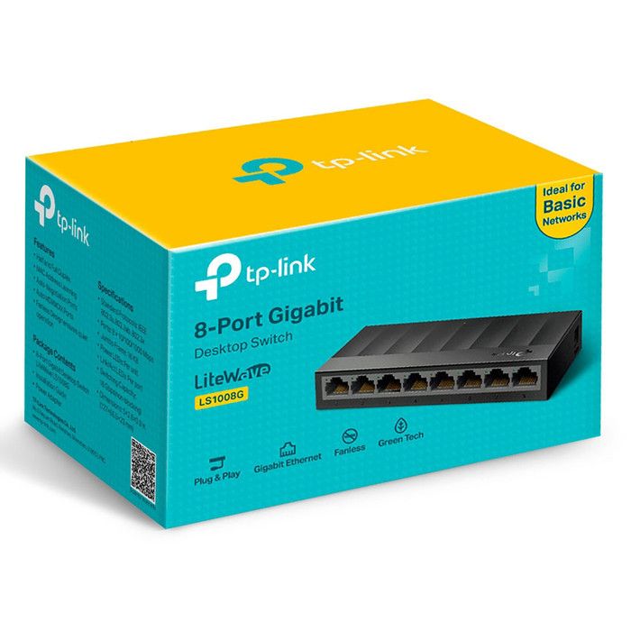 SWITCH 8-PORT-GIGABIT TP-LINK REF:LS1008G