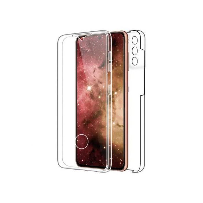 Coque pour Samsung Galaxy S21 Plus Protection Avant Arriere 360° Intégrale Housse (transparente)