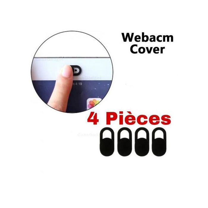 4 pièces Cache caméra pour ordinateur Pc - sécurité caméra - smartphone