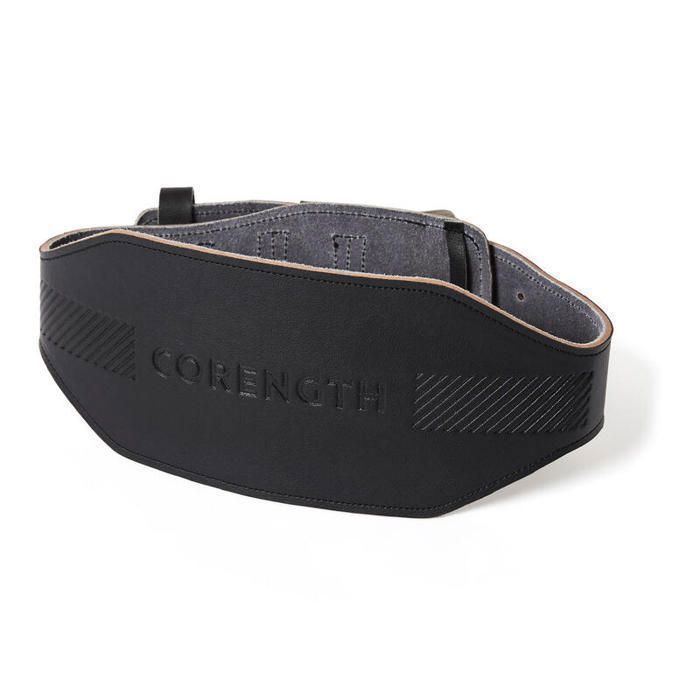 Ceinture lombaire de musculation en cuir -