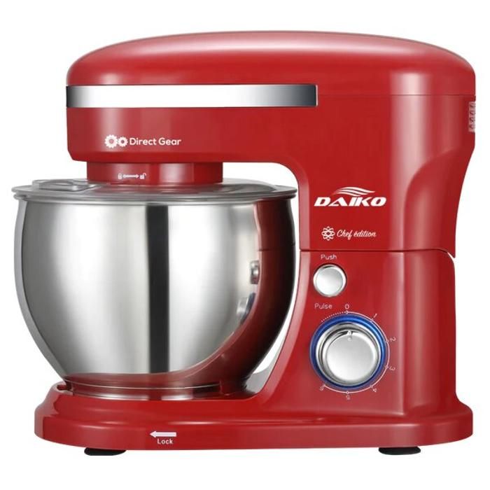 DAIKO - Pétrin 5 L avec bol en acier inoxydable
