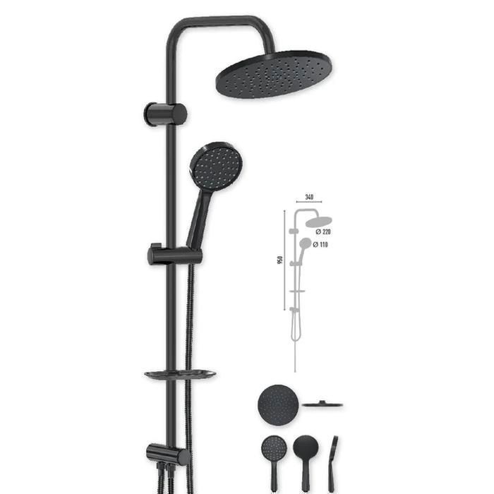 DUSCHAL - Colonne de douche JOJO DARK
