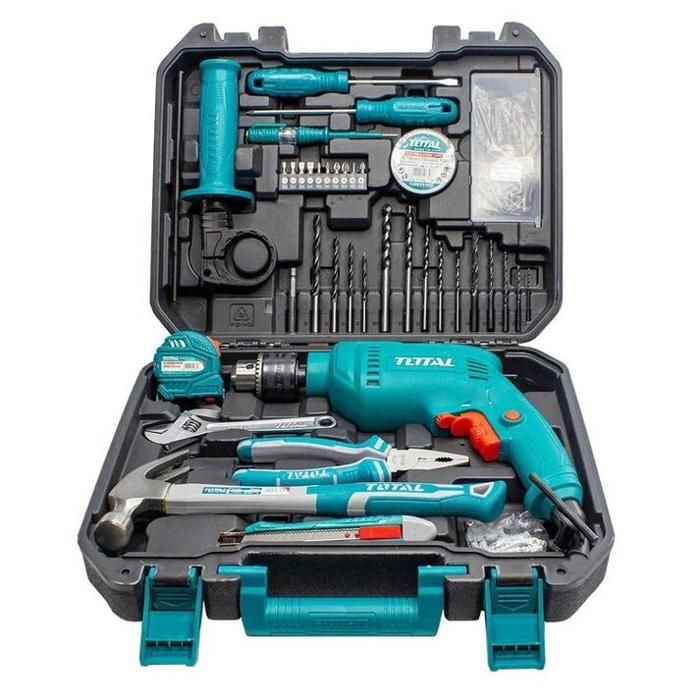 TOTAL - Malette Perceuse + Outils