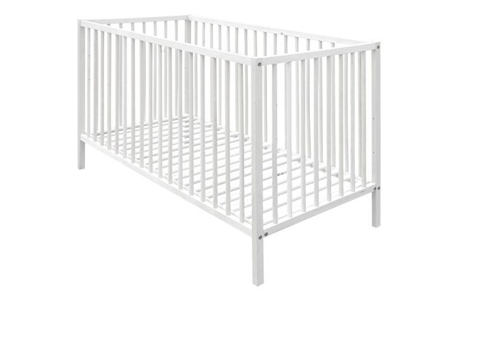 Lit Bébé JAD 60x120cm - Blanc