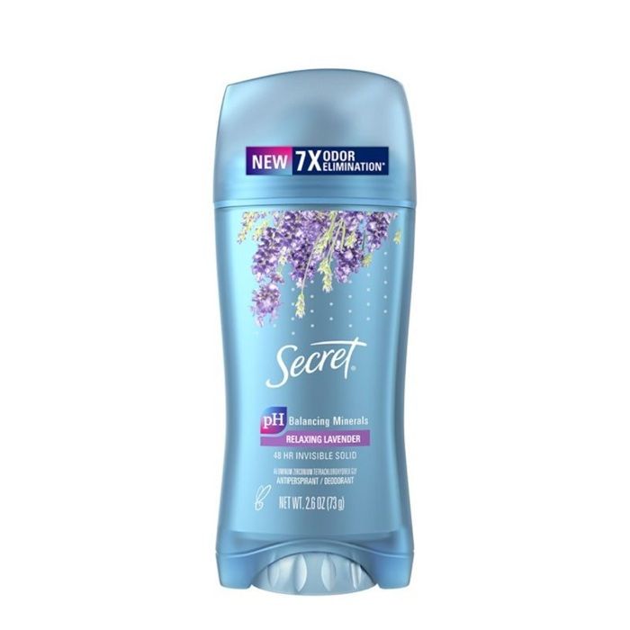 Secret, Fresh Antiperspirant Deodorant Lavander Relaxant 73 g - Made in Usa