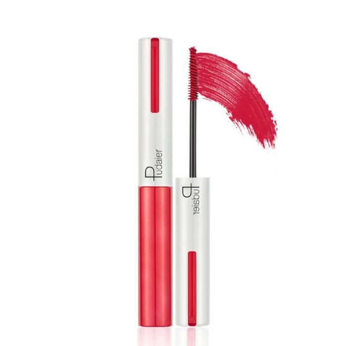 Pudaier Mascara double tenue Couleur 05 Rouge - 6g