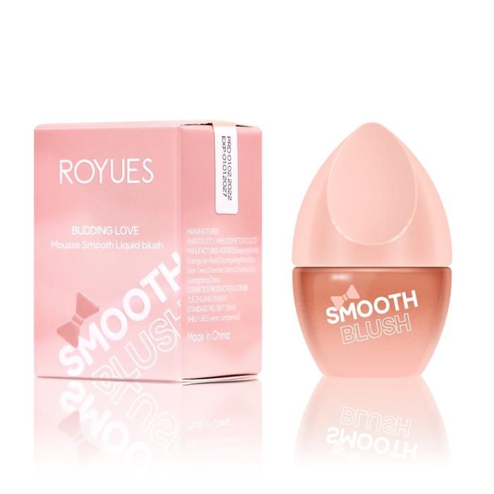 ROYUES Budding Love Mousse Smooth Liquid Blush Color #05 Flirtatious - 8ml