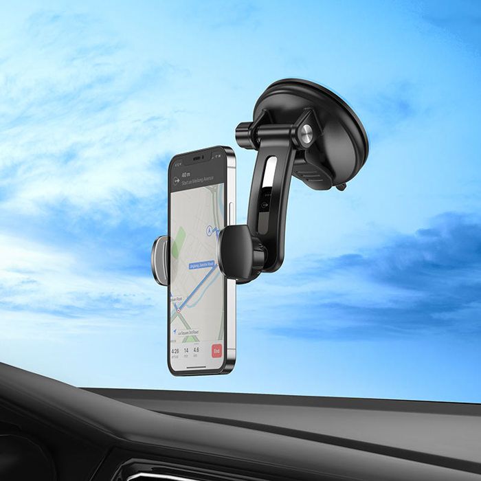 Support universel de voiture console centrale tableau de bord pare-brise pour tout les smartphone téléphone mobile de 4,5 à 7 pouce