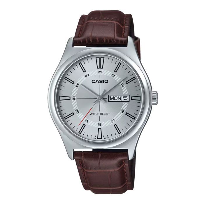 Reloj Casio Caballero Referencia MTP-V006L-7C Diseño Elegante