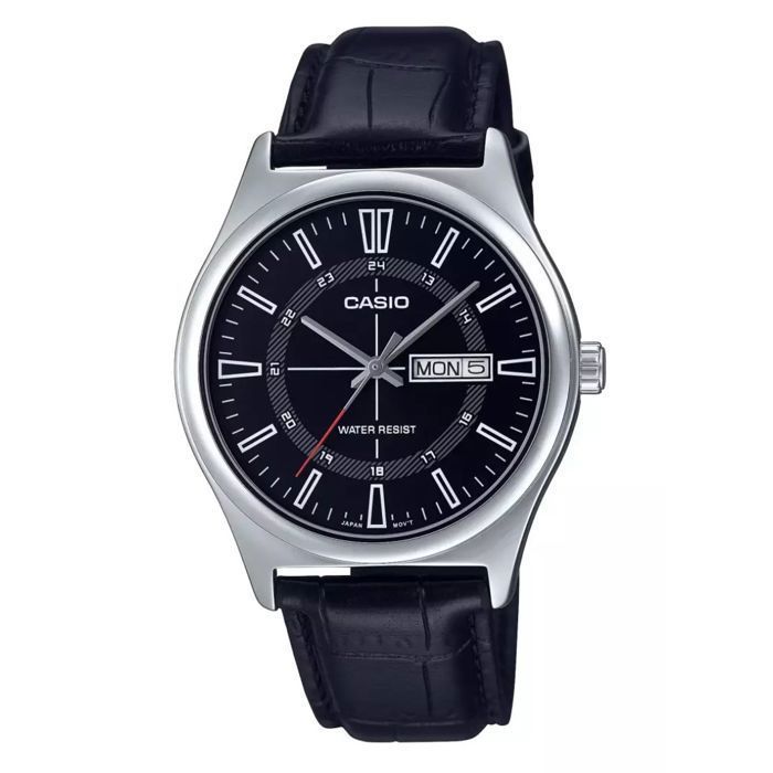 Reloj Casio Caballero Referencia MTP-V006L-1C Diseño Elegante