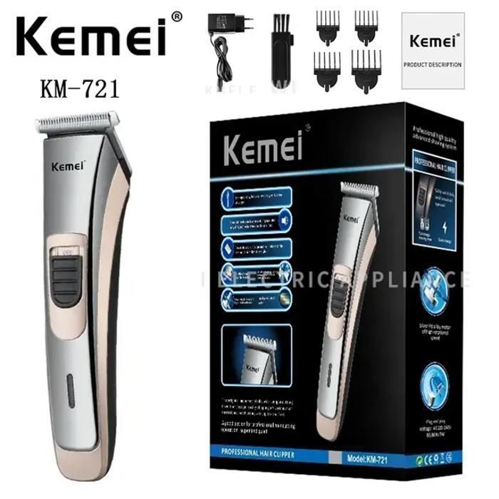 TONDEUSE CHEVEUX Kemei Rasoir électrique professionnel rechargeable pour homme KM-721