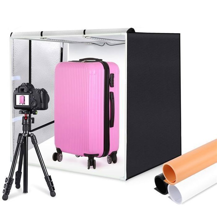 Softbox 50x70cm ,4 lampes, 1 Tripied 200cm, studio photographie video