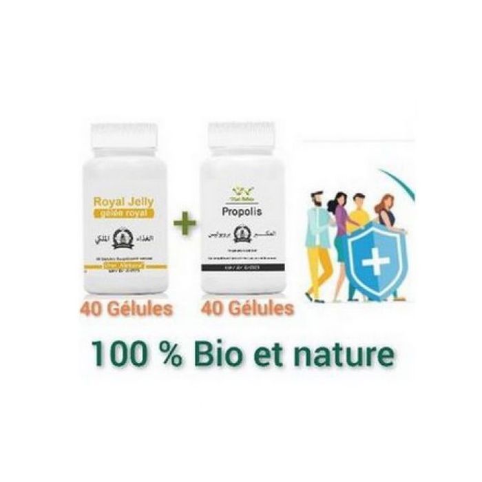 Gelée Royale + propolis renforce système immunitaire et respiratoire
