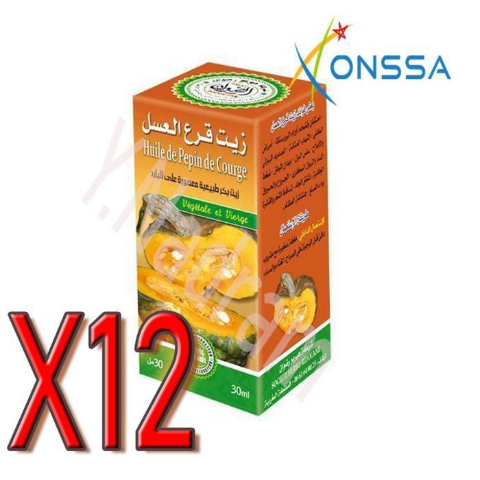 Herbo Ridouane huile de pépin de courge prostate X12