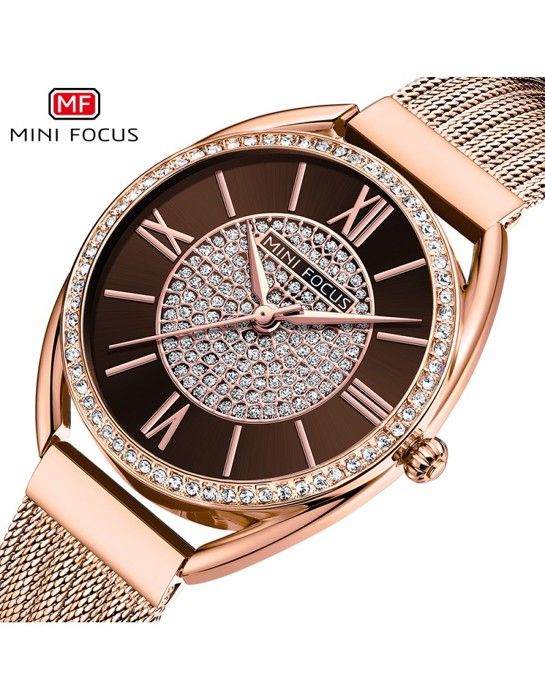 Montre De Luxe Originale 100% à Quartz Mini Focus Pour Femme Avec 2 Ans De Garantie