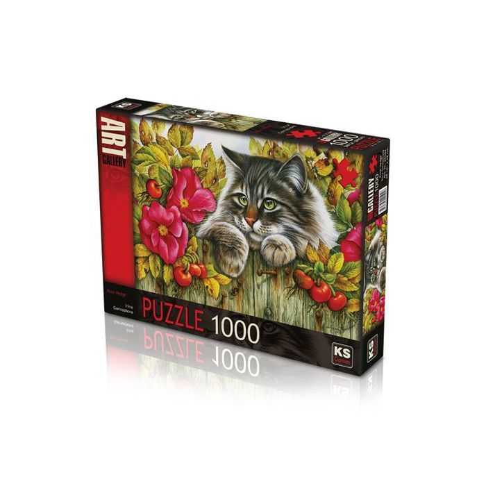 Puzzle 1000 - Rose Hedge