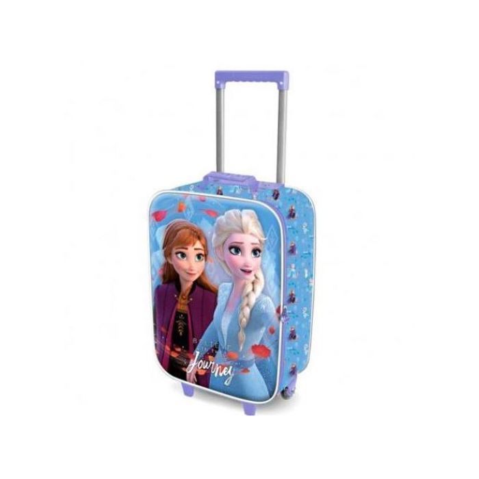 Valise de voyage pour enfant Frozen II Soft 3D Journey