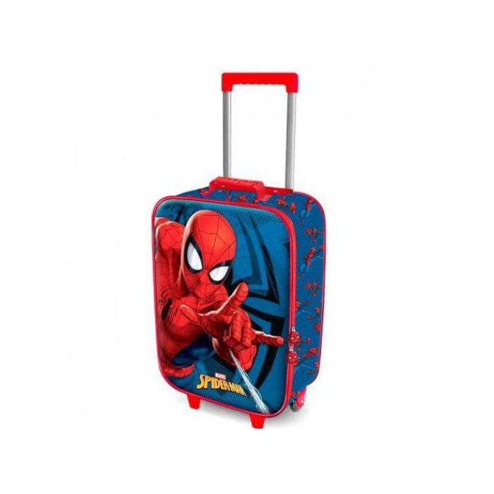 Valise de voyage pour enfant Spiderman Soft 3D