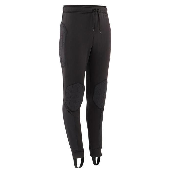 Pantalon de Gardien de But Enfant - DECATHLON - F 100 - Protection Genoux Hanches - Noir