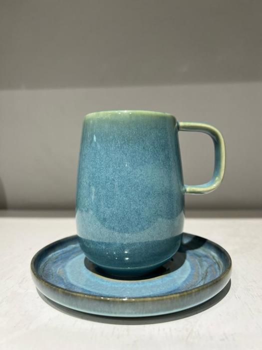SET DE 2 MUGS AVEC SOUS TASSES - BALI