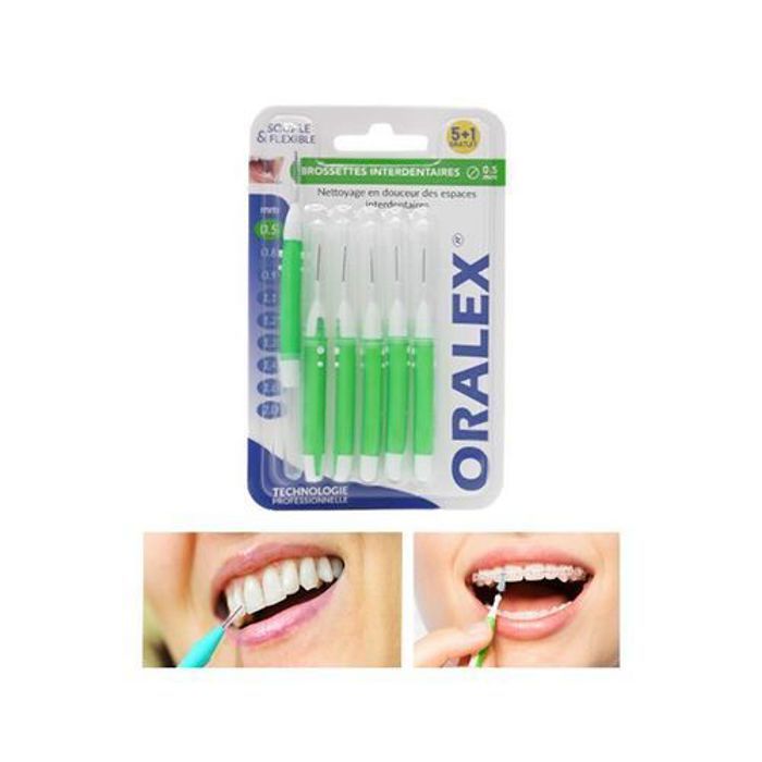 BROSETTES INTERDENTAIRES ORALEX - Couleur aléatoire