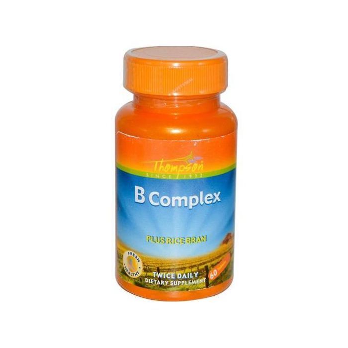 B Complex, Plus son de riz, 60 comprimés