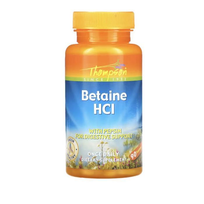 Bétaine HCL, 324 mg, 90 gélules végétales