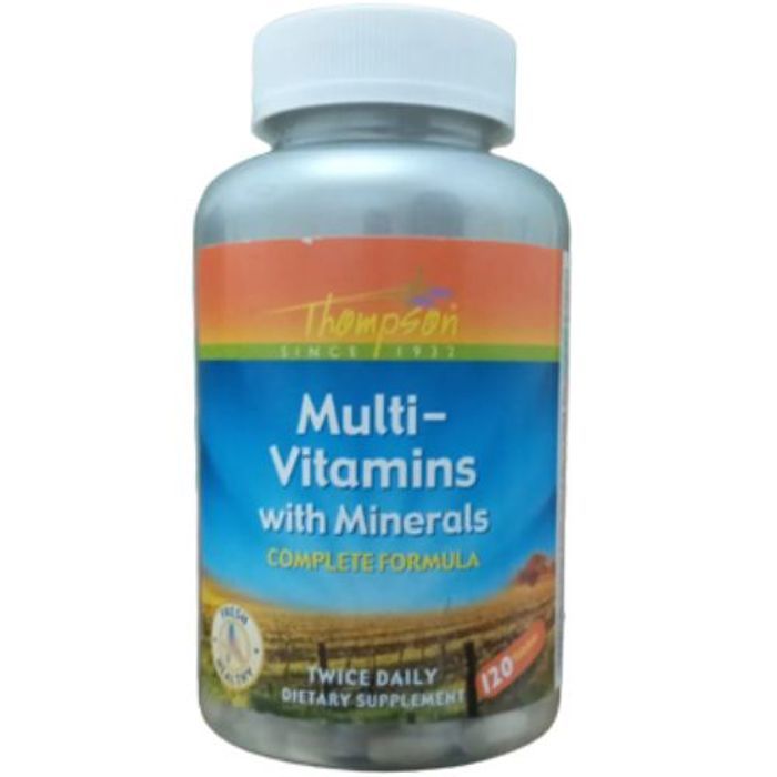 Thompson, Multivitamines avec minéraux, 120 comprimés