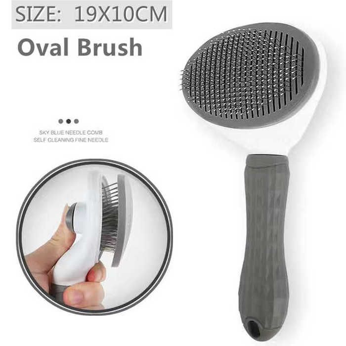 Brosse pour animaux de compagnie .