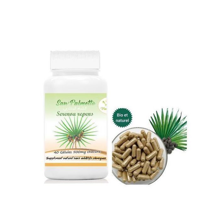 Nature Plus S.a.w Palmetto Santé Urinaire Et Trouble De Prostate L'infertilité 40 Gélules