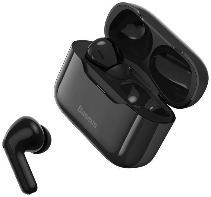 Écouteurs Baseus S1 écouteurs TWS avec ANC, Bluetooth 5.1 (noir) compatible avec toutes les smartphones iPhone