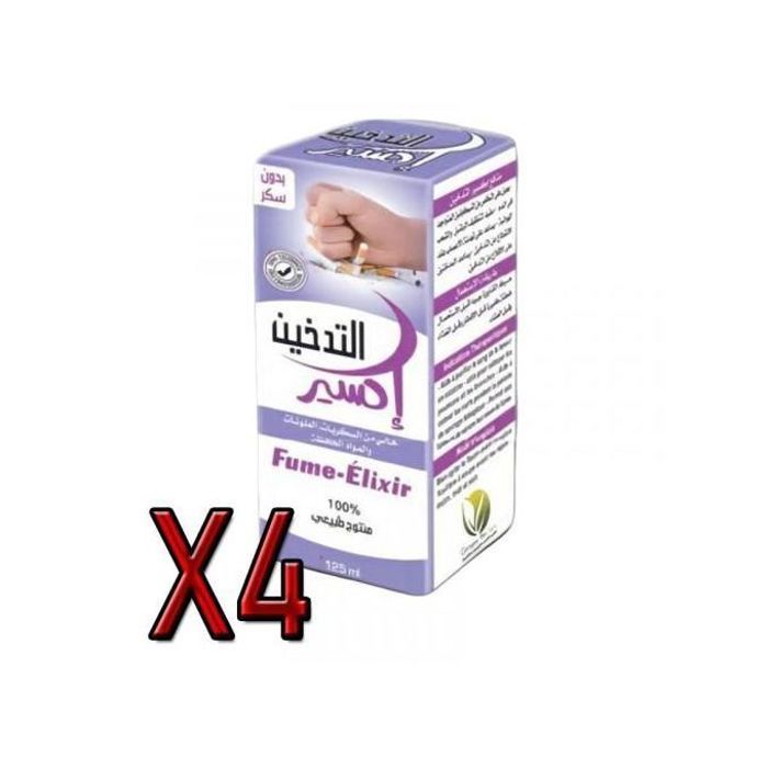 Fume-élixir Se débarrasser de la nicotine dans le sang X4 bio
