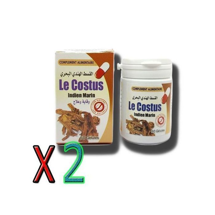 Le Costus Indien Marin deux boite X2