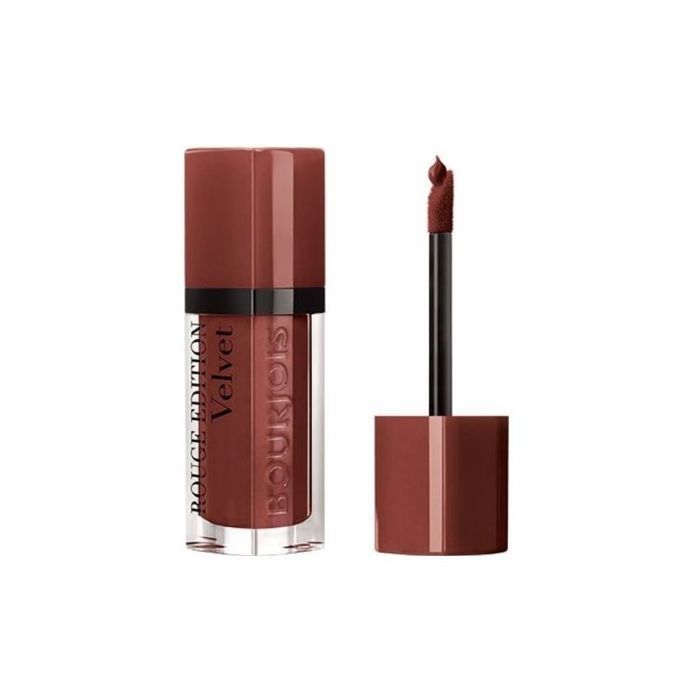 BOURJOIS ROUGE A LEVRES VELVET INK 18 ALLABOUT BROWN