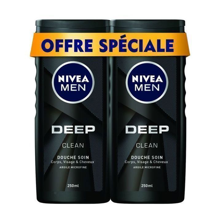 Gel douche Deep - 2x250ml