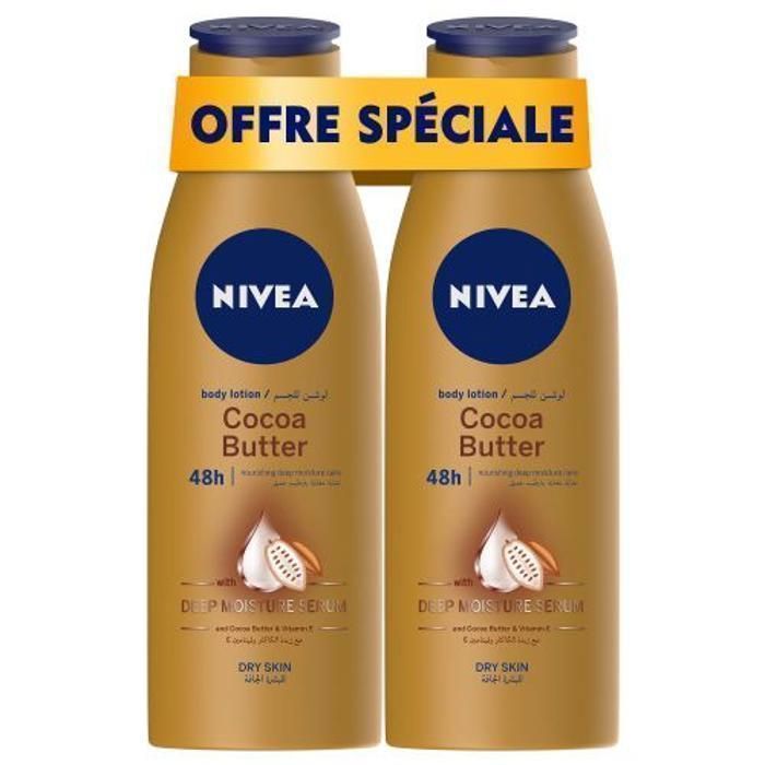 Lait Corps Beurre de Cacao - 2x250ml
