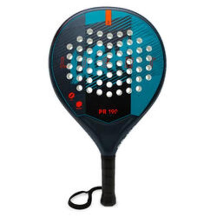 Raquette de padel enfants - KUIKMA - PR 190 - Bleu - 360g - Ronde - Soft EVA