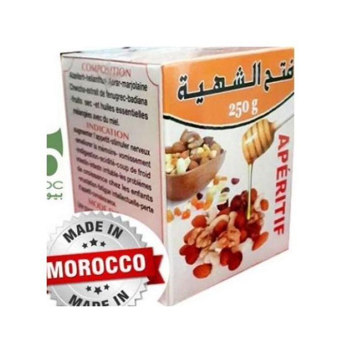 Vrai nature Complément alimentaire avec miel et gelée royale fruit sec prise de poids engraissés 250 g
