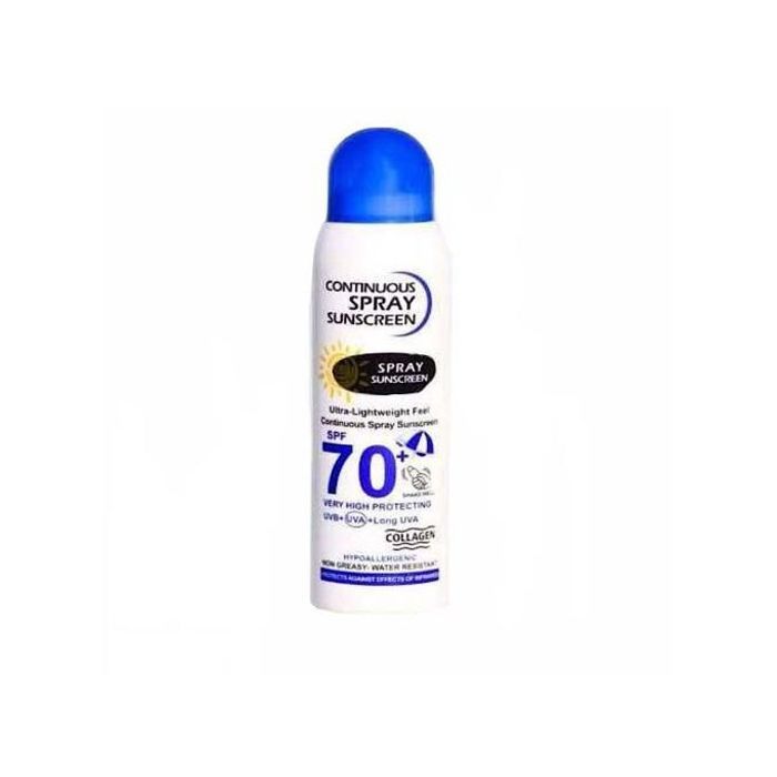Continuous Spray Sunscreen SPF 70