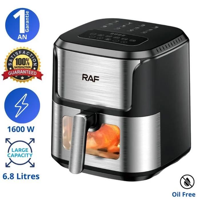 RAF - Friteuse sans huile - Air fryer tactile - 6.8L
