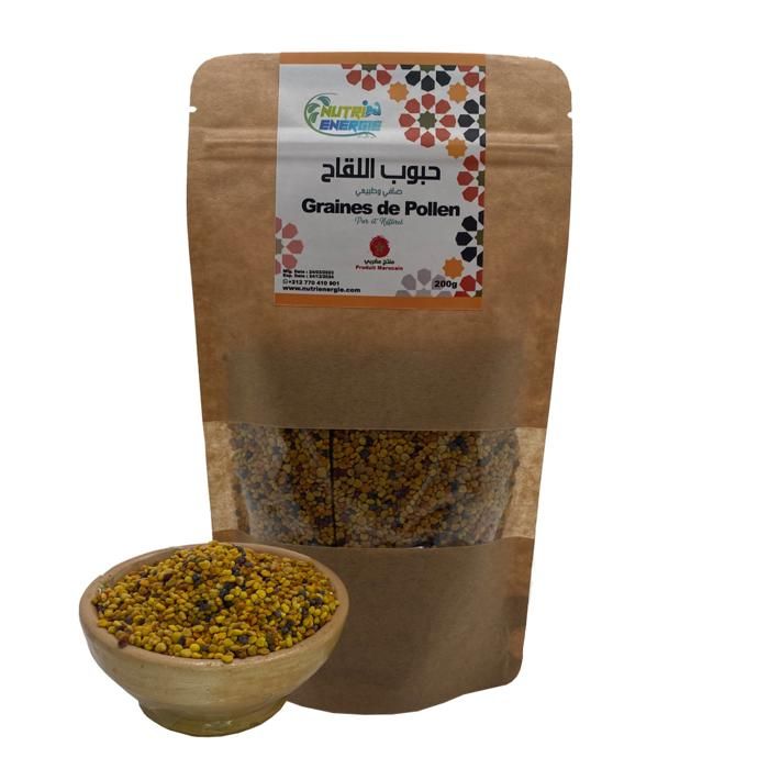 Graines de Pollen d'abeilles 100 % Pure et Naturelle