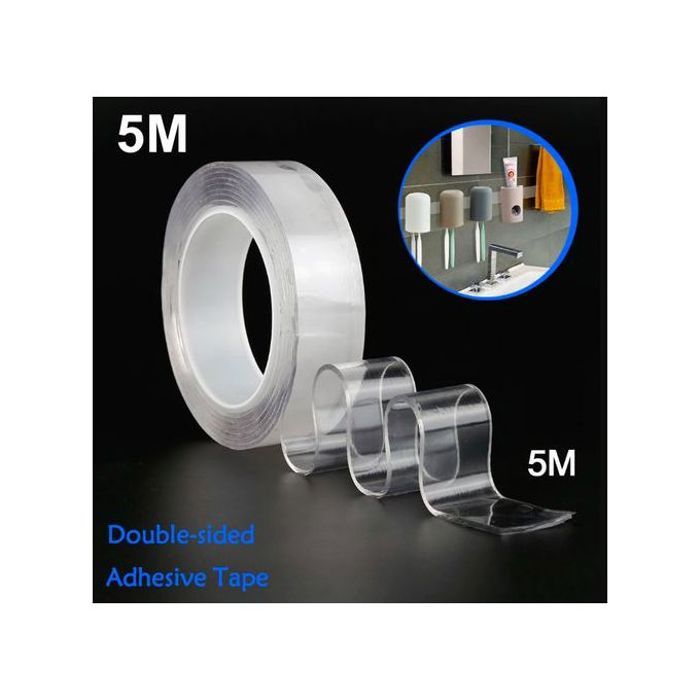 RUBAN AHESIF DOUBLE FACE 5M