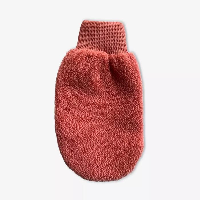 Gant de savonnage Rouge