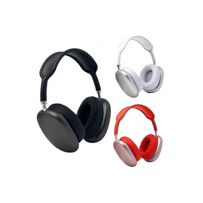 Pack 3 Casque Sans Fil Bluetooth Pour La Musique P9 Casque Stéréo Hifi Sans Fil Avec Microphone Écouteurs De Sport
