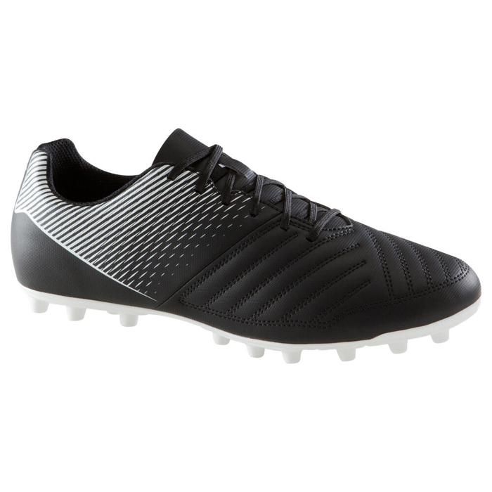 Chaussures De Football Homme Agility 100 Terrain Ferme Noir