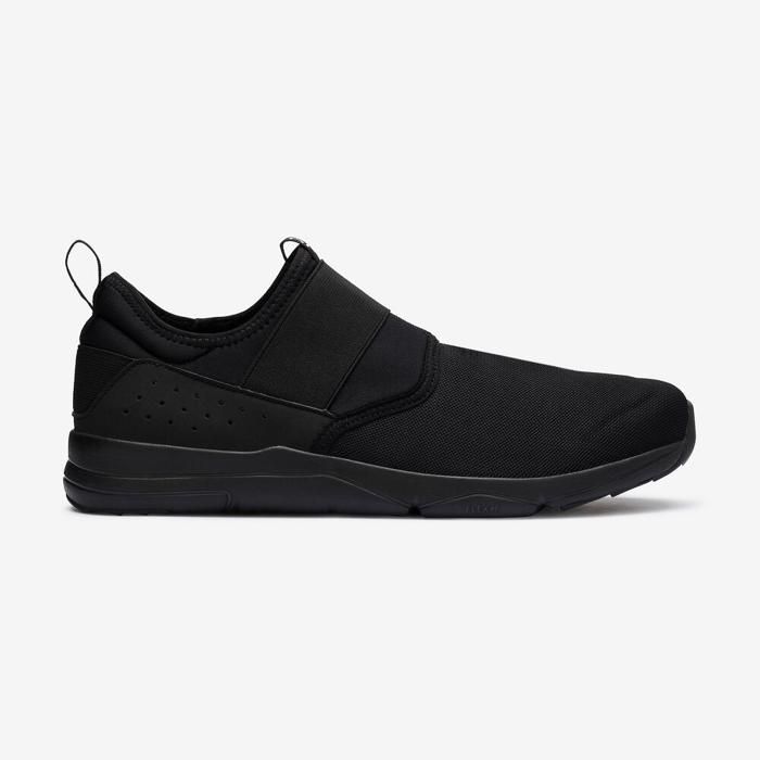 Chaussures marche sportive homme PW 160 Slip-On noir