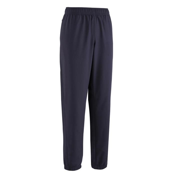 Pantalon de fitness essential respirant regular homme - noir