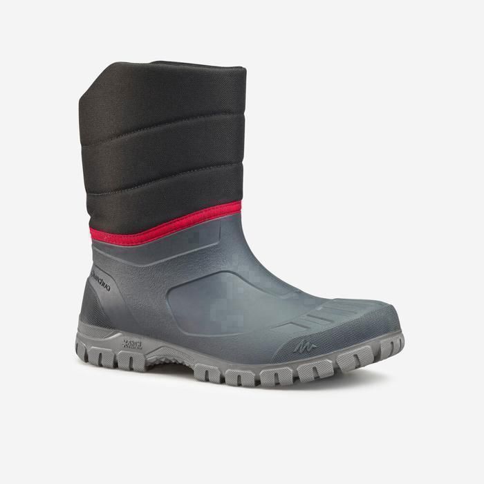 Bottes de Randonnée - Quechua - SH100 Mid M - Imperméables - Isolation - Adhérence Neige